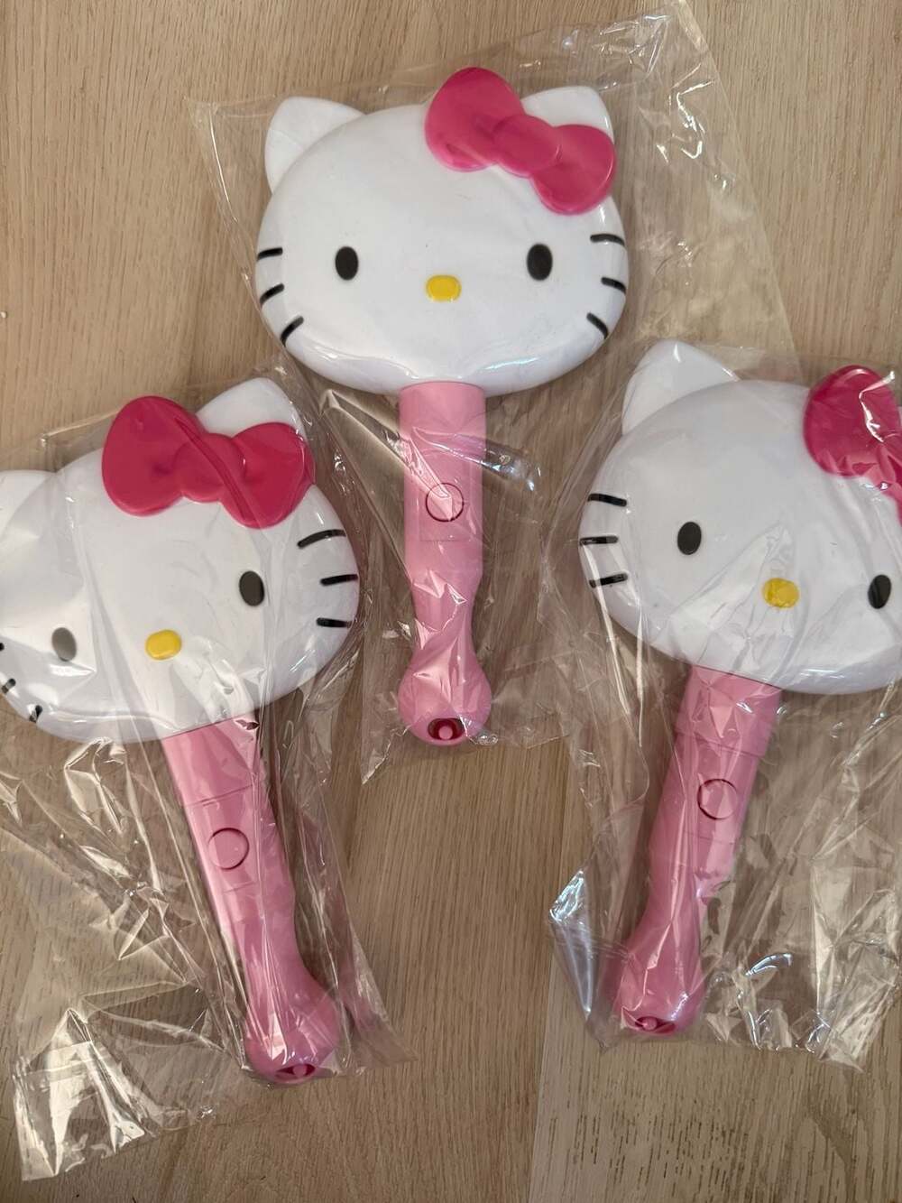 Hello Kitty LED Light Up Handheld Mirror Pink